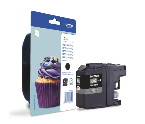 BROTHER Tusz Brother LC123BK black MFC-J4510DW - 125362 - zdjęcie 2